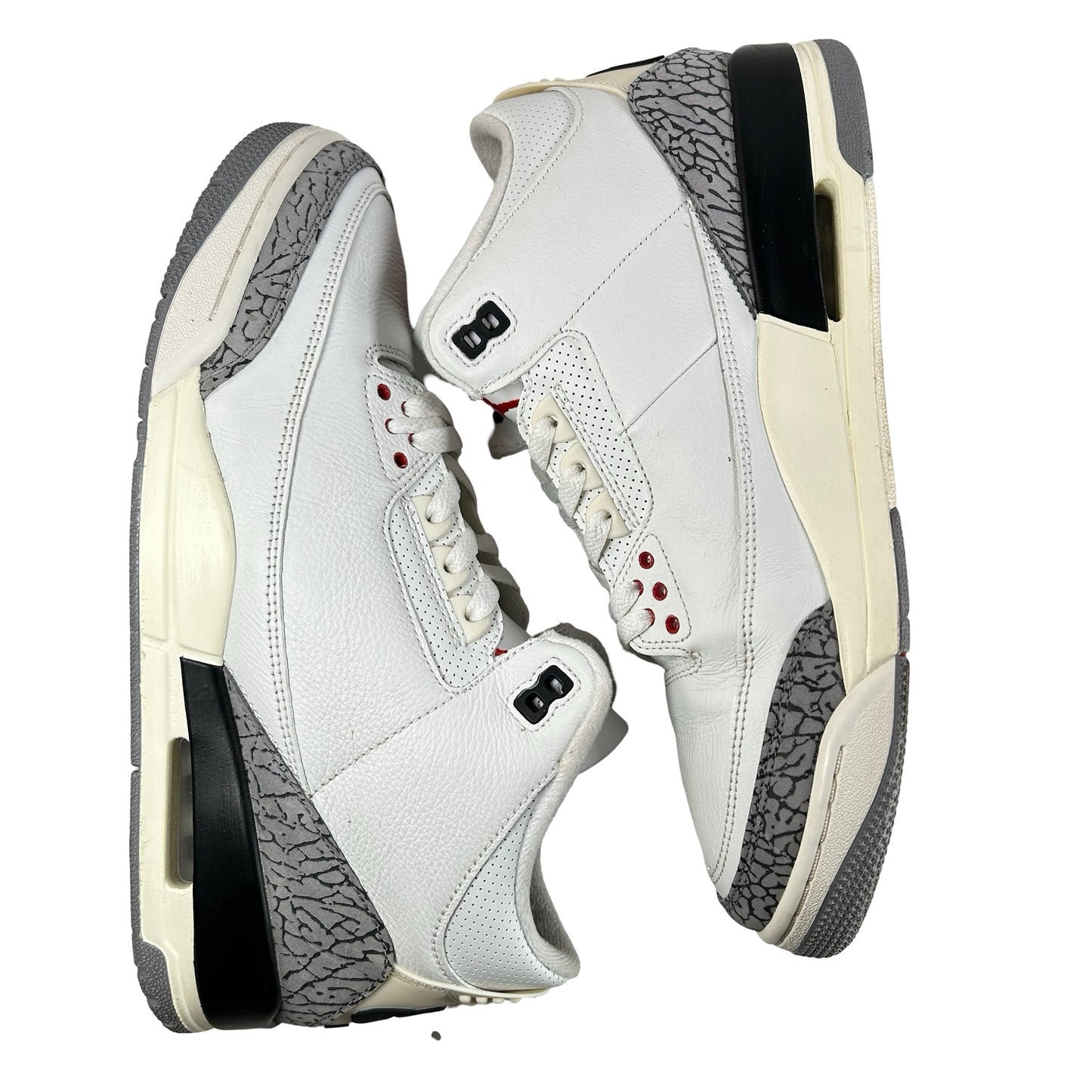 DN3707 100 Jordan 3 Retro White Cement Reimagined [USED] - 11.5 M (Used10)