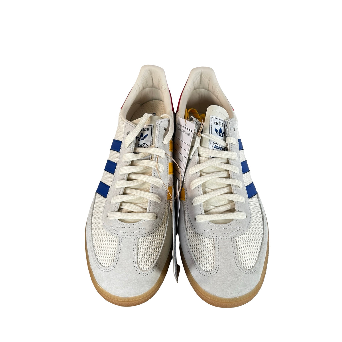 KJ2712 adidas Handball Spezial Kith x Lionel Messi White Collegiate Royal - 10.5 M (Sample)