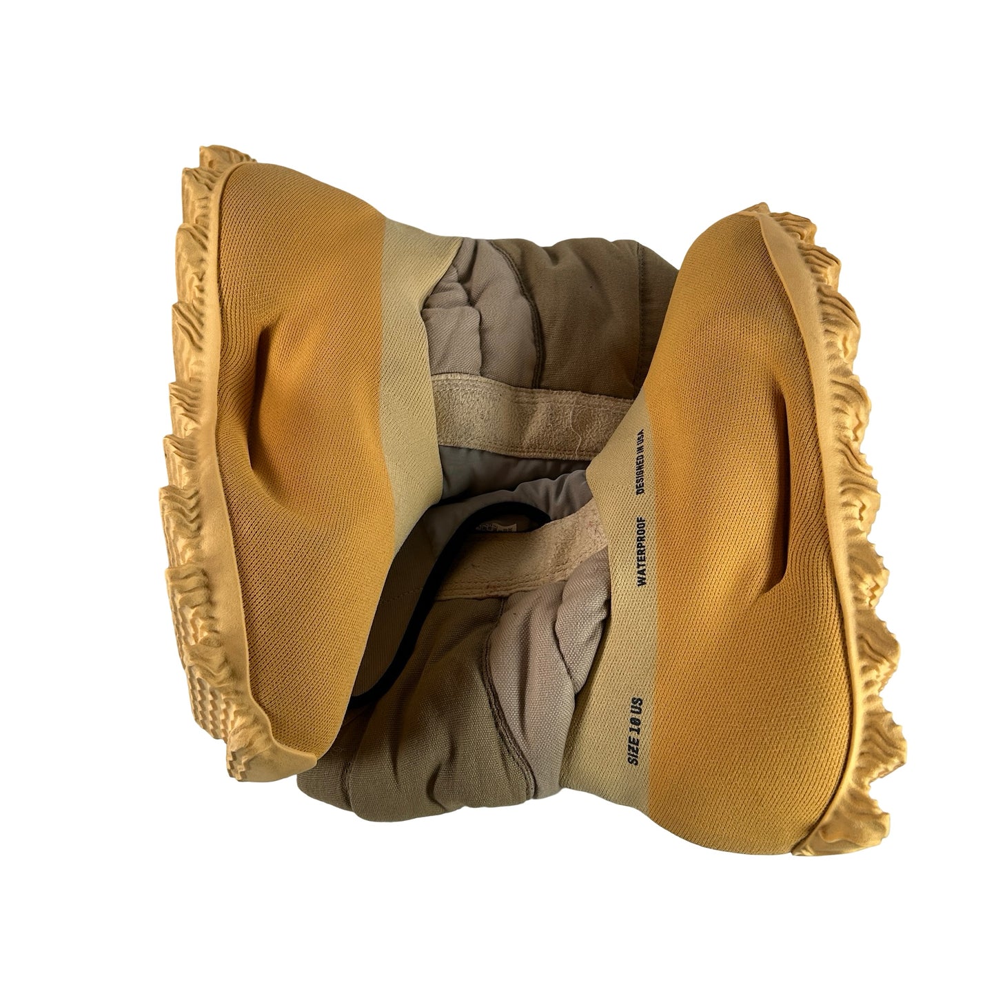GY1824 adidas Yeezy Knit RNR Boot Sulfur [USED] - 10 M (Used2)