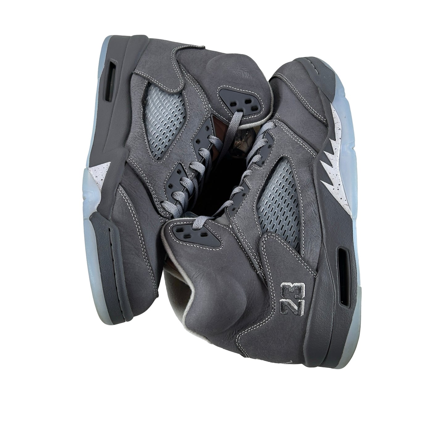 DD0587 002 Jordan 5 Retro Wolf Grey (2026) [USED] - 12 M (Used2)
