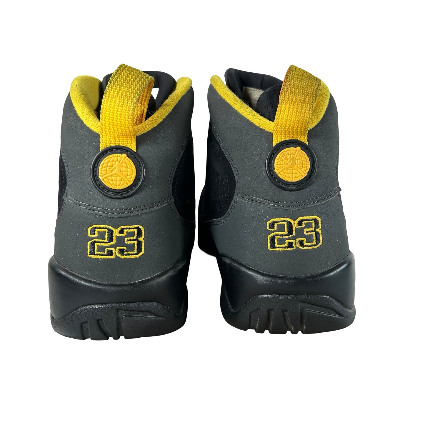 CT8019 070 Jordan 9 Retro Dark Charcoal University Gold [USED] - 12 M (Used3) (No Box3)