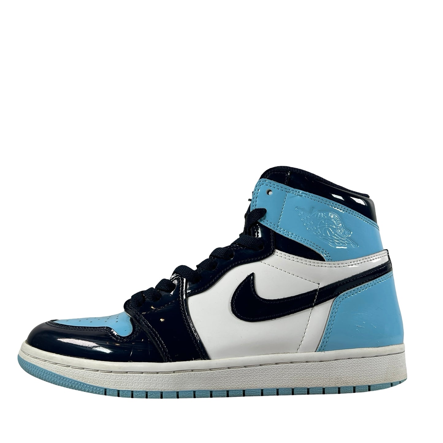 CD0461 401 Jordan 1 Retro High UNC Patent (Women's) [USED] - 9.5 W (Used)