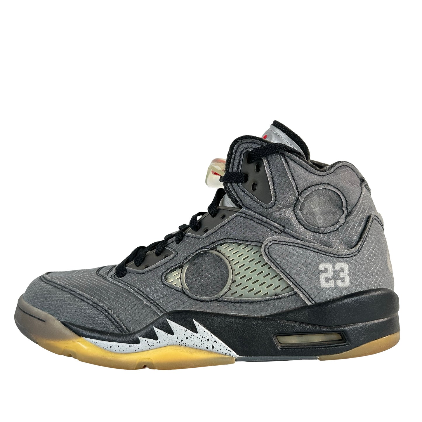 CT8480 001 Jordan 5 Off-White Black [USED] - 10.5 M (Used6)