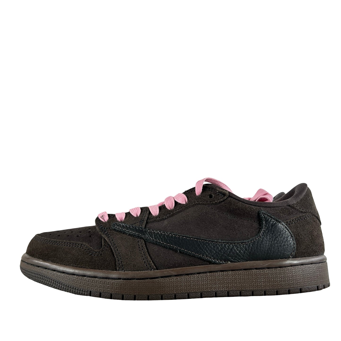DM7866 202 Jordan 1 Retro Low OG SP Travis Scott Velvet Brown [USED] - 8 M (Used8)