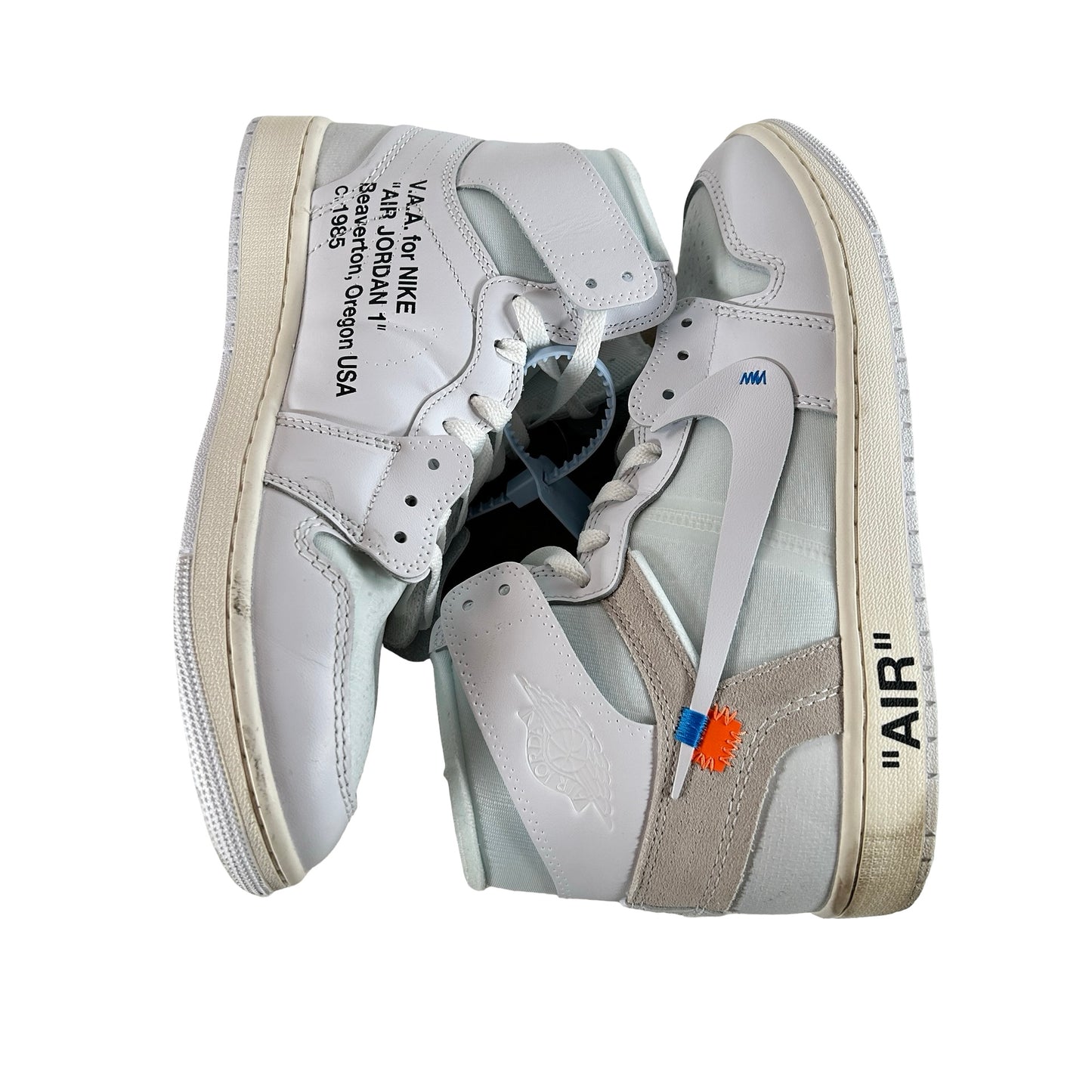 AA3834 100 Jordan 1 Retro High Virgil Abloh Archive Alaska [USED] - 10.5 M (Used)