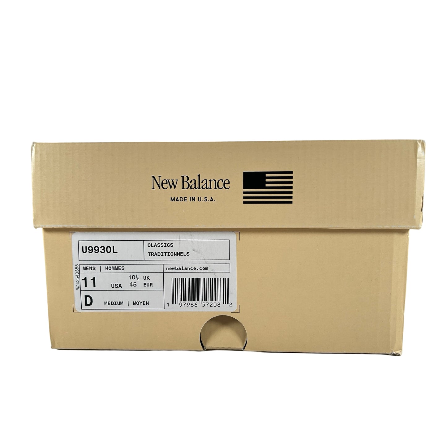 U9930L New Balance 993 MiUSA Teddy Santis Olive Leaf Maize [USED] - 11 M (Used)