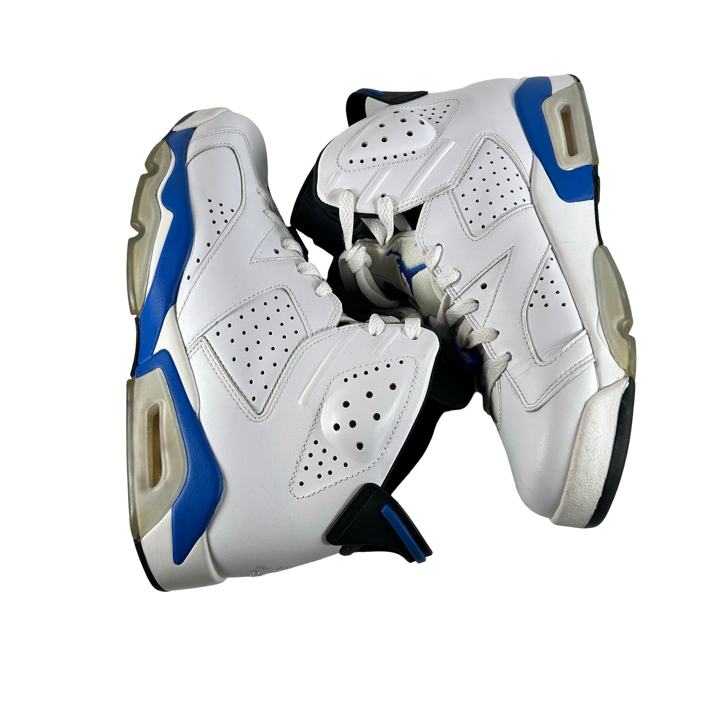 384664 107 Jordan 6 Retro Sport Blue (2014) [USED] - 9.5 M (Used)
