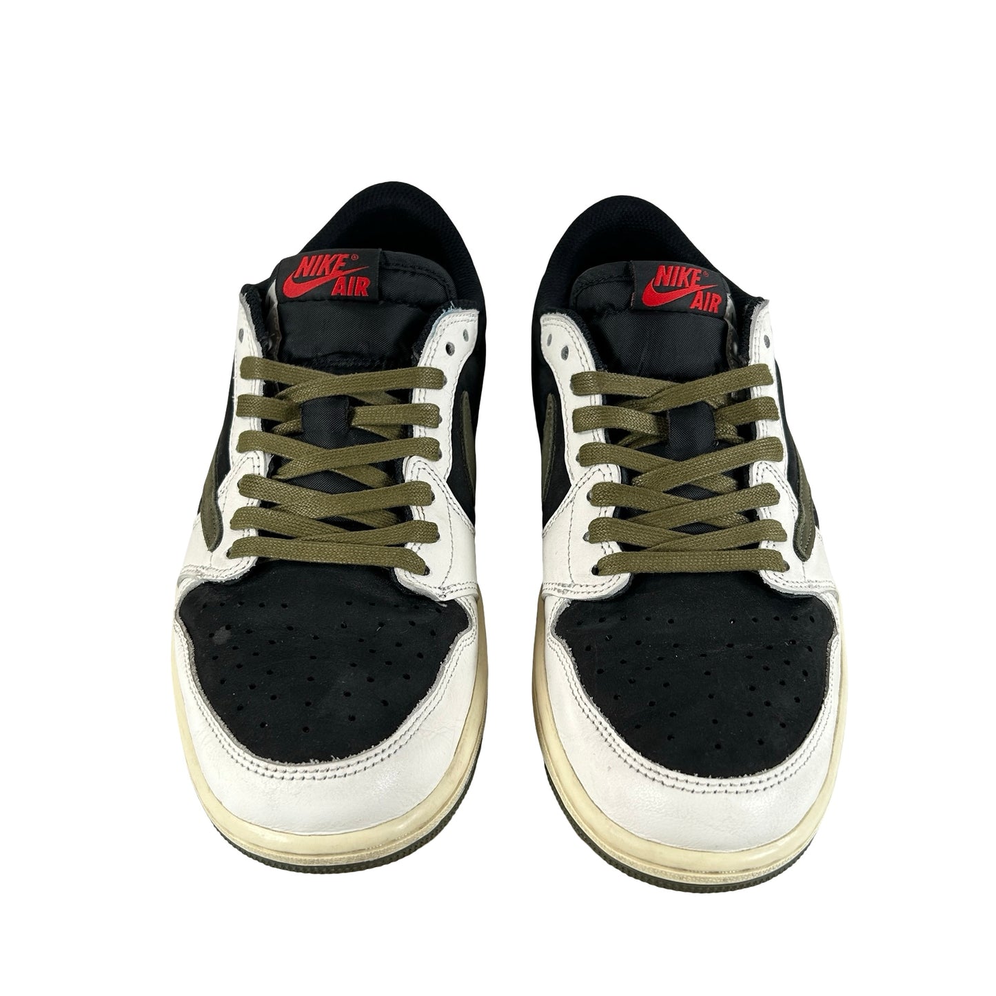 DZ4137 106 Jordan 1 Retro Low OG SP Travis Scott Olive (W) [USED] - 10 W (Used4)