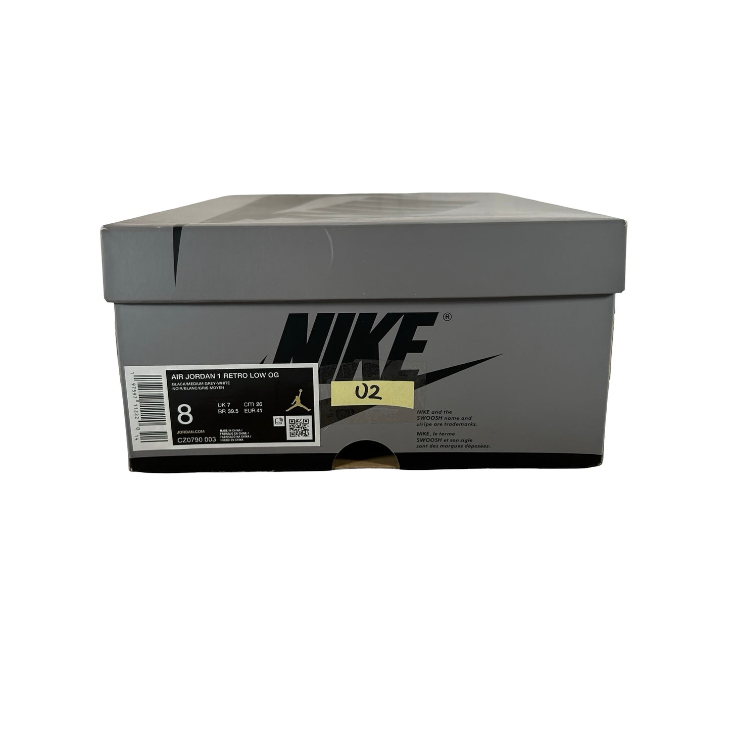 CZ0790 003 Jordan 1 Low OG Shadow (2024) [USED] - 8 M (Used2)
