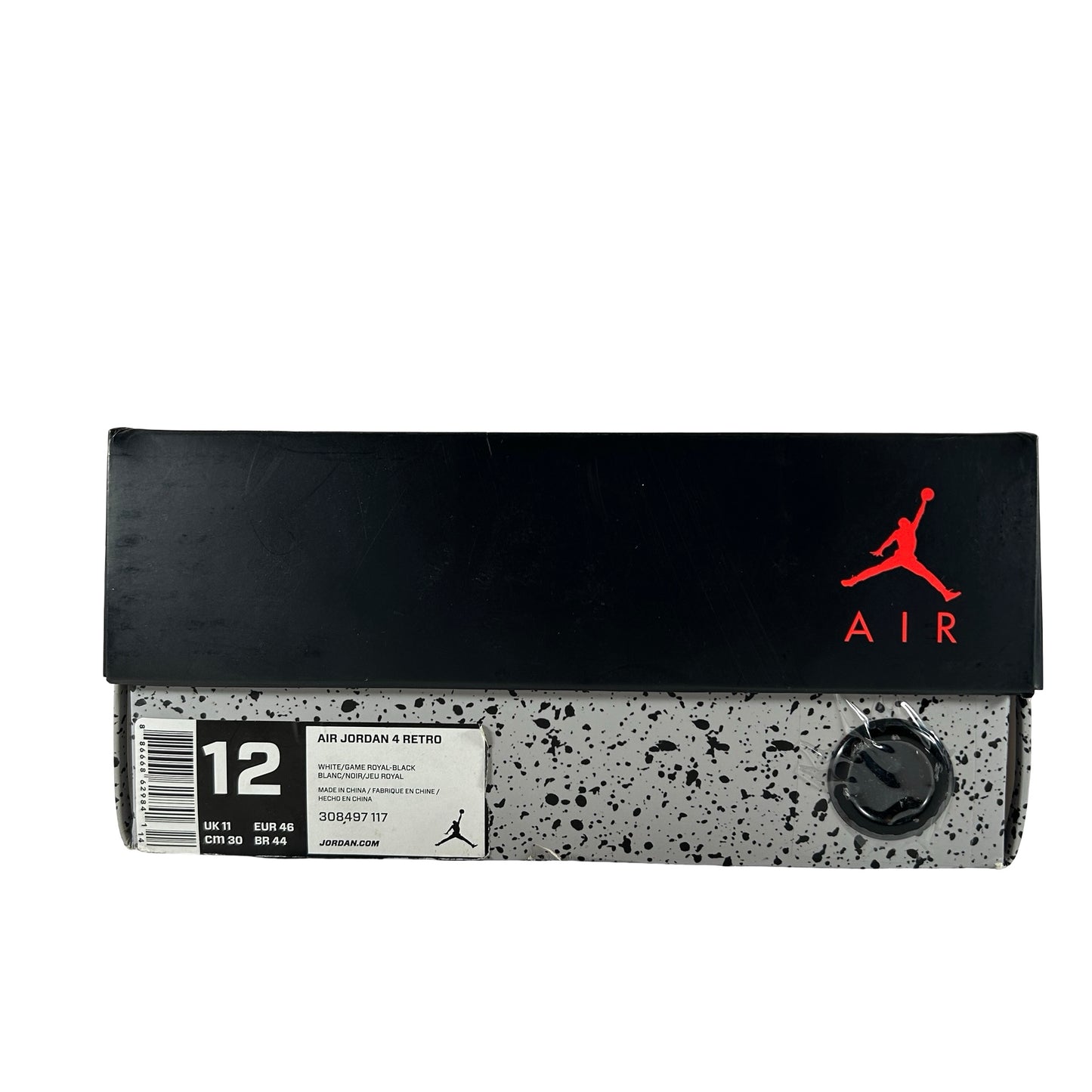 308497 117 Jordan 4 Retro Motorsports (2017) [USED] - 12 M (Used)