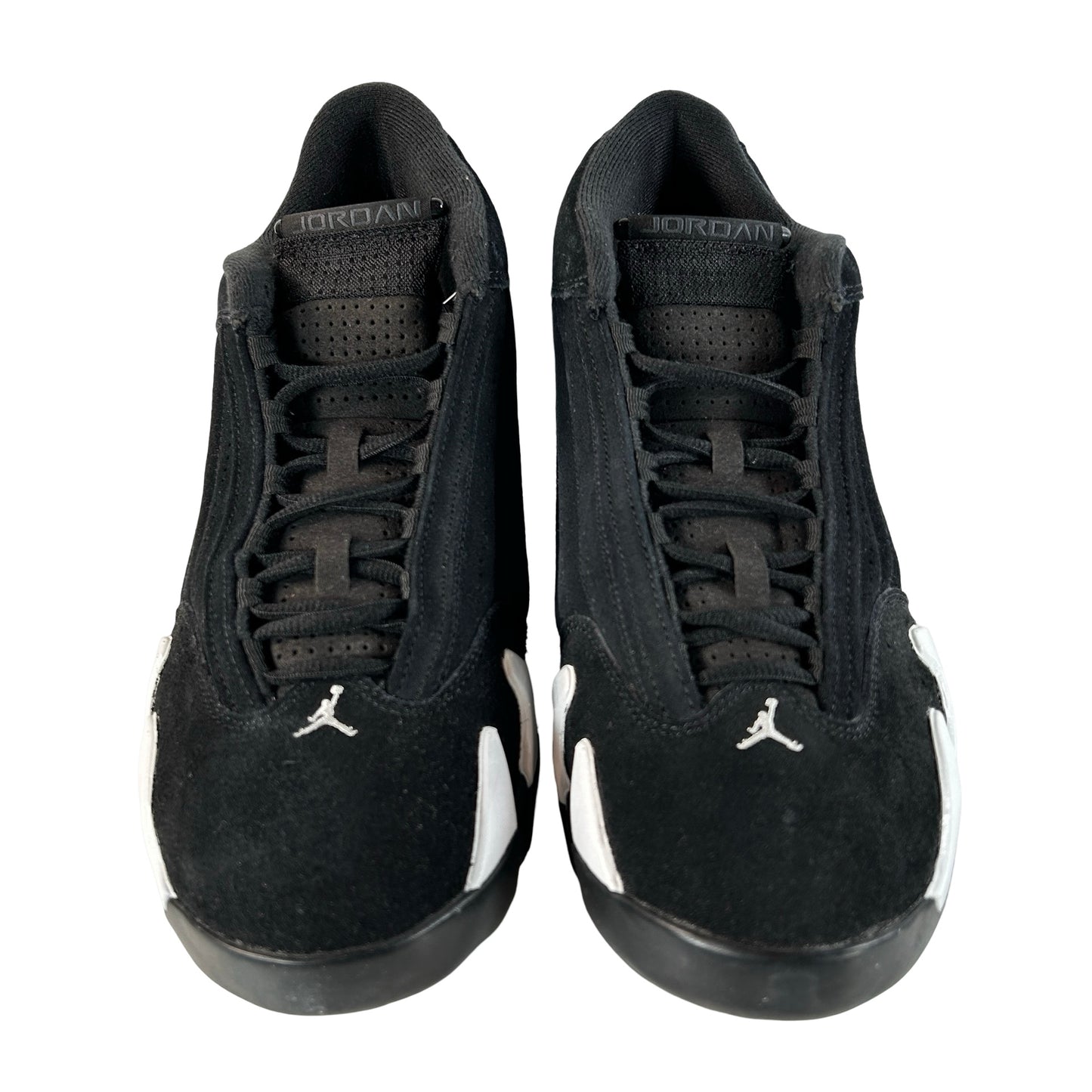 487471 016 Jordan 14 Retro Black White [USED] - 10.5 M (Used)