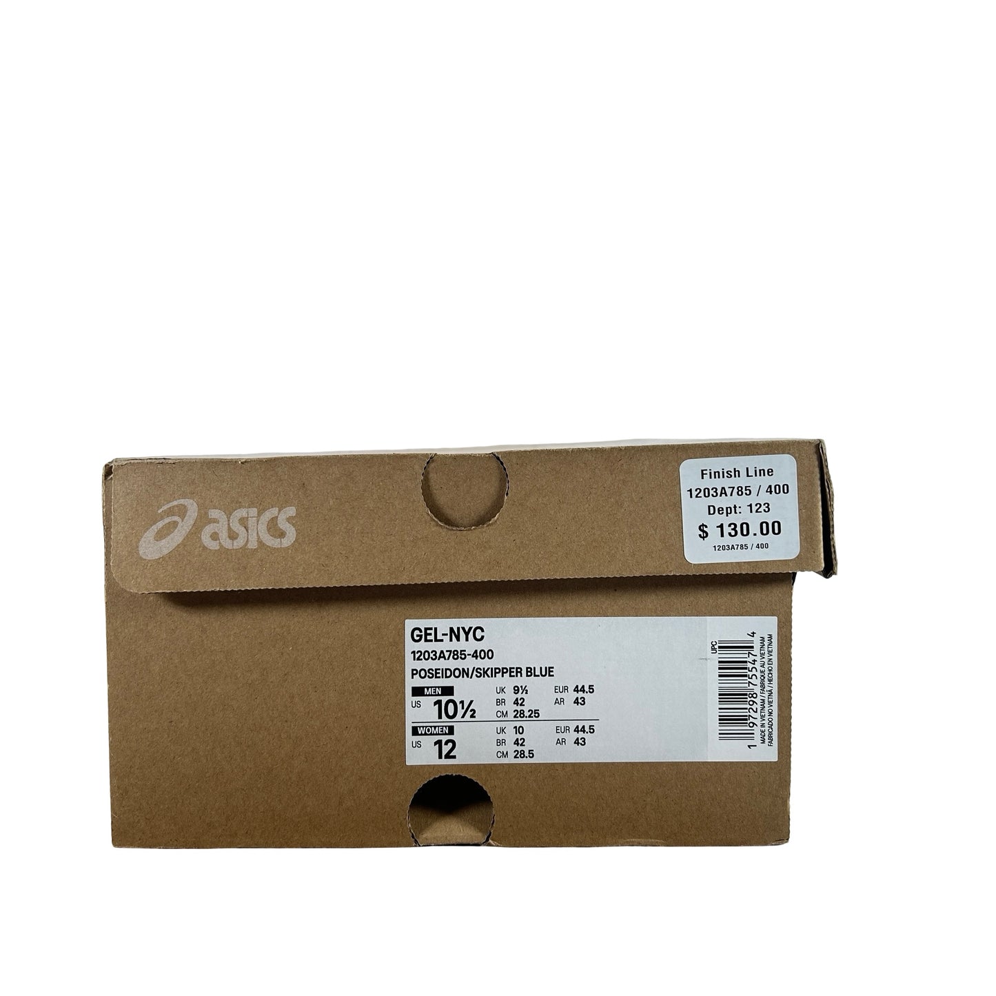1203A785 400 ASICS Gel-NYC Blue Pink Silver [USED] - 10.5 M (Used)