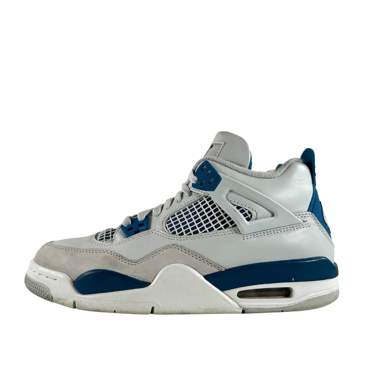 HF4281 141 Jordan 4 Retro Military Blue (2024) (GS) [USED] - 6.5 Y (Used) (No Box)