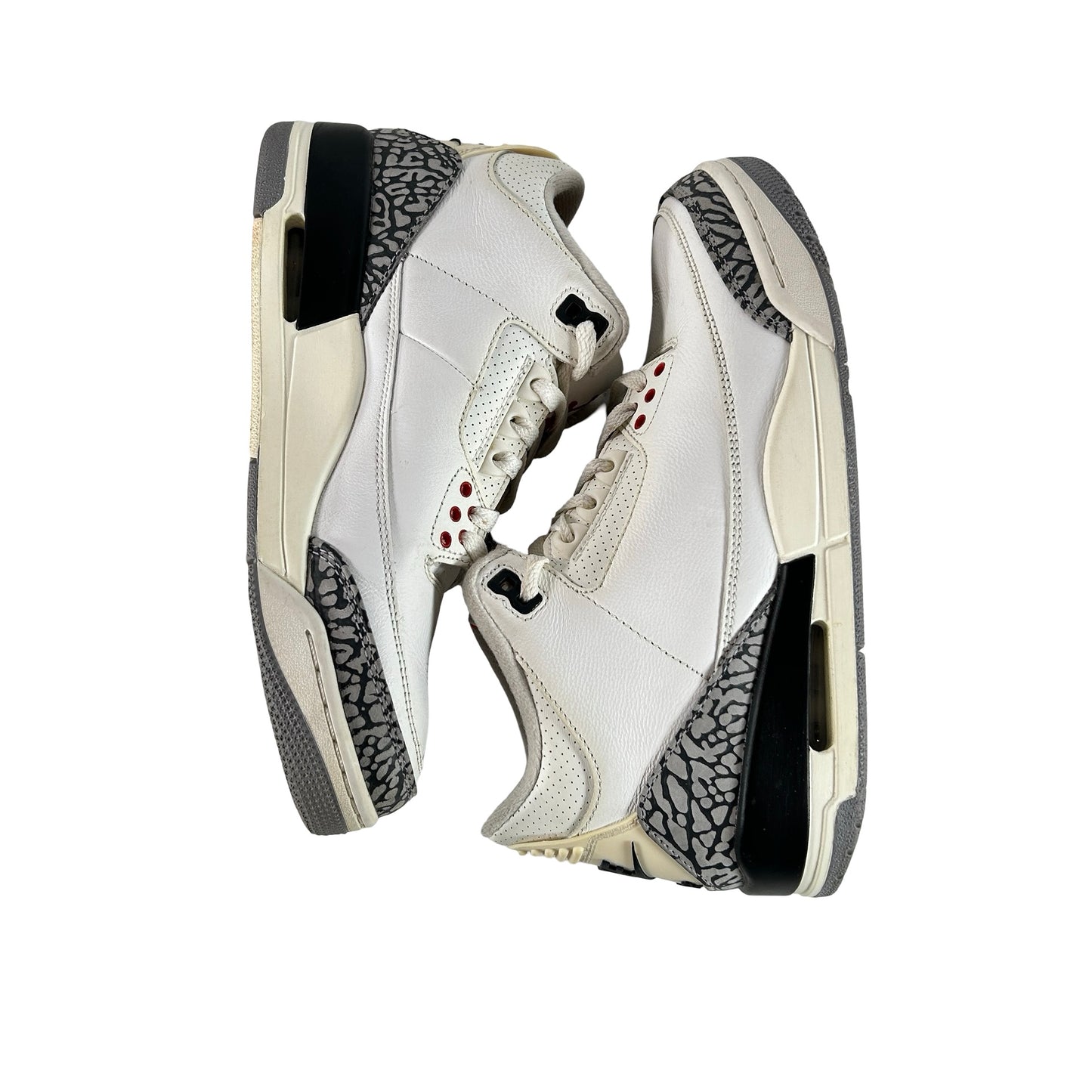 DN3707 100 Jordan 3 Retro White Cement Reimagined [USED] - 8 M (Used13)