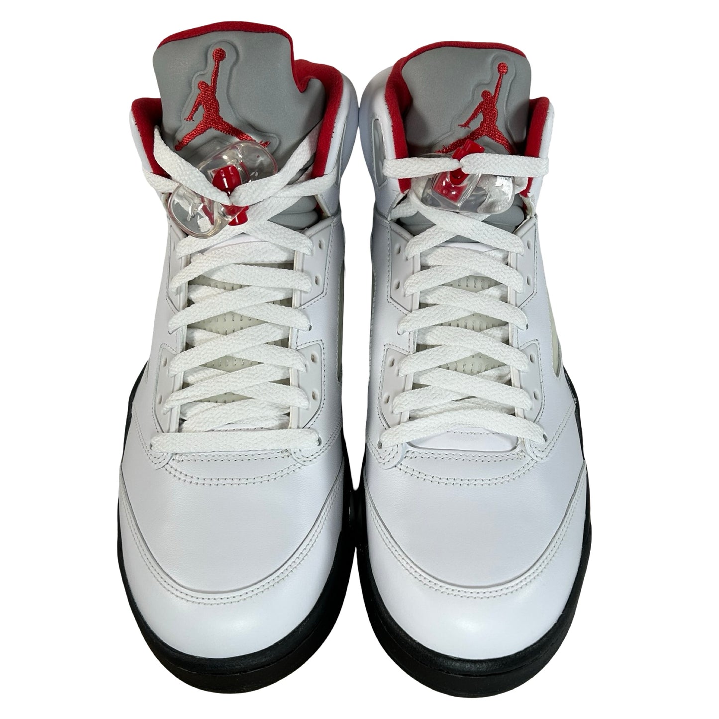 136027 100 Air Jordan 5 Retro Fire Red (2013) - 10 M (Yellowing2)