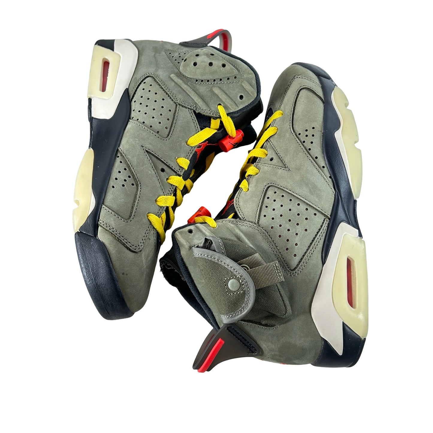 CN1084 200 Jordan 6 Retro Travis Scott [USED] - 8 M (Used2) (Replace Insoles)