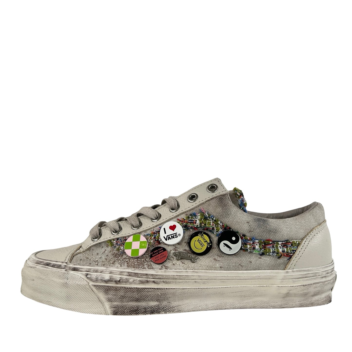 VN000E8V2N1 Vans Old Skool 36 LX Souvenir Oatmeal [USED] - 9.5 M (Used)