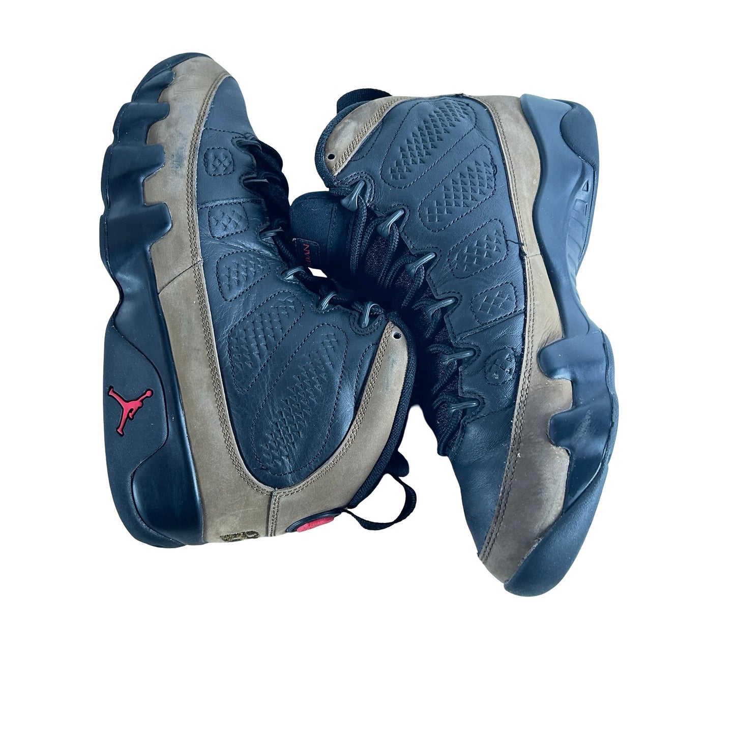HV4794 030 Air Jordan 9 Retro Olive (2024) [USED] - 9 M (Used2) (No Box2)
