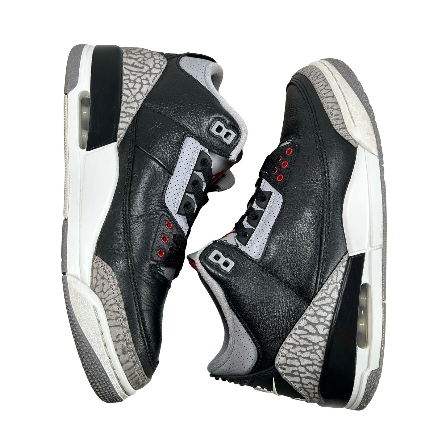 DN3707 010 Jordan 3 Retro Black Cement Reimagined (2024) [USED] - 9 M (Used6) (No Box6) (Replace Insoles)