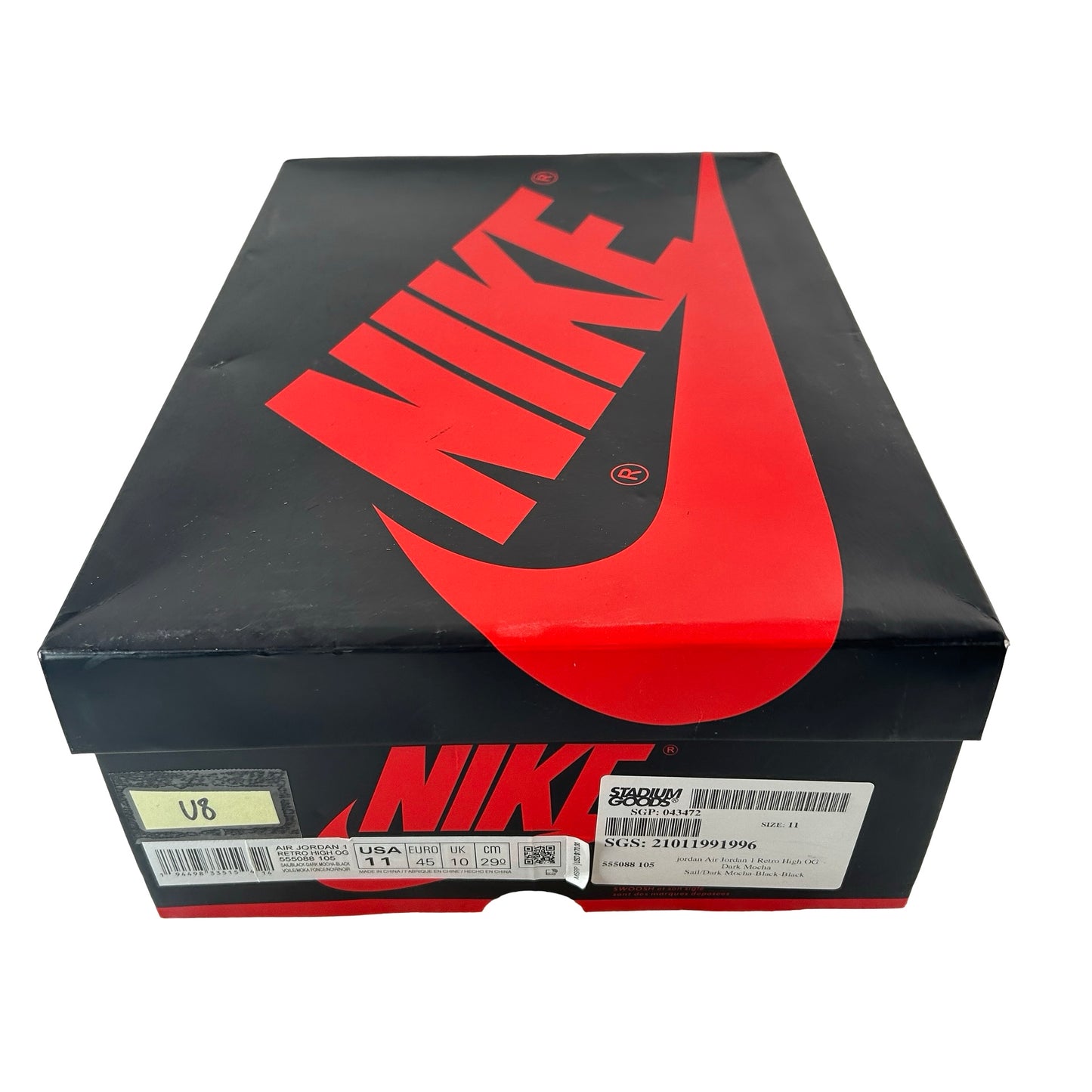 555088 105 Jordan 1 Mocha [USED] - 11 M (Used8)