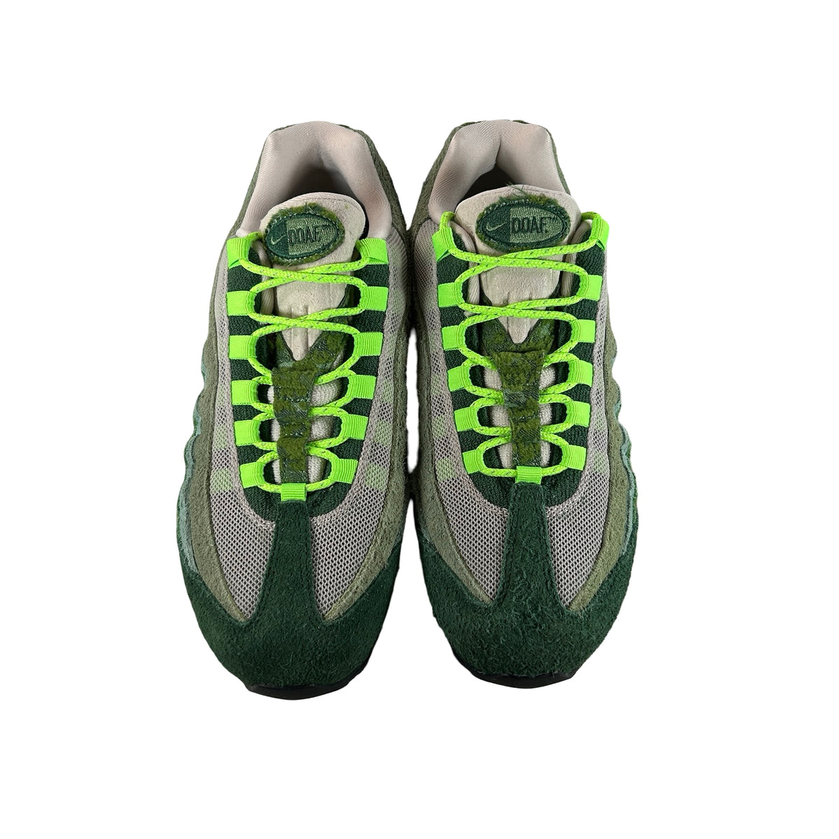 IQ3986 300 Nike Air Max 95 Big Bubble Ducks of a Feather Oregon Ducks The Woods [USED] - 8.5 M (Used3)