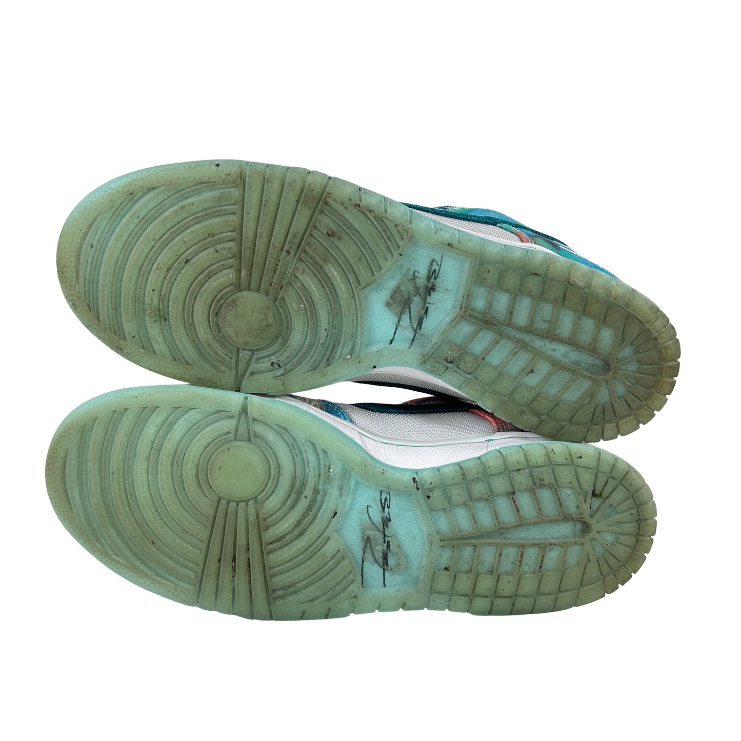 HF6061 400 Nike SB Dunk Low Futura Laboratories Bleached Aqua [USED] - 8.5 M (Used)