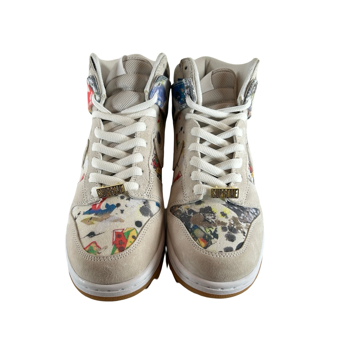 FD8779 100 Nike SB Dunk High Supreme Rammellzee [USED] - 9.5 M (Used2)