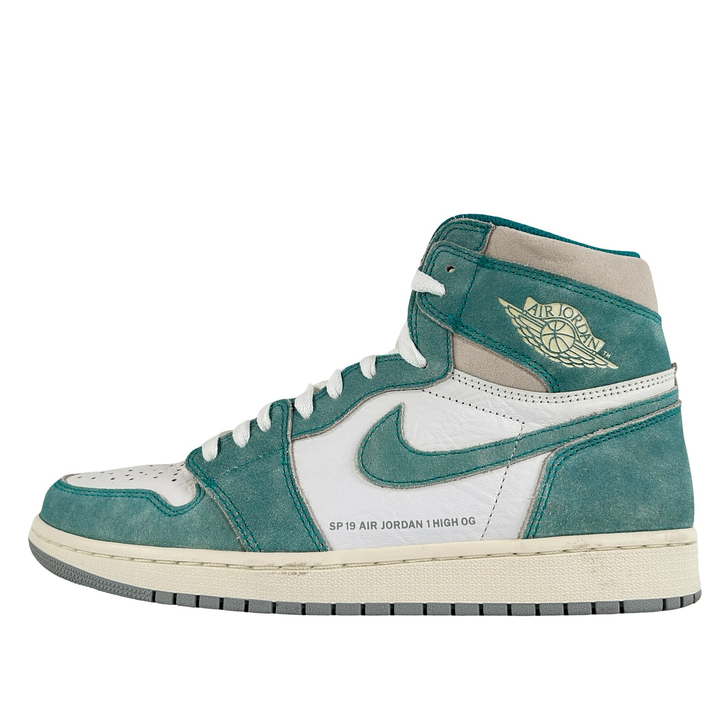 555088 311 Jordan 1 Retro High Turbo Green [USED] - 10 M (Used2) (No Box)