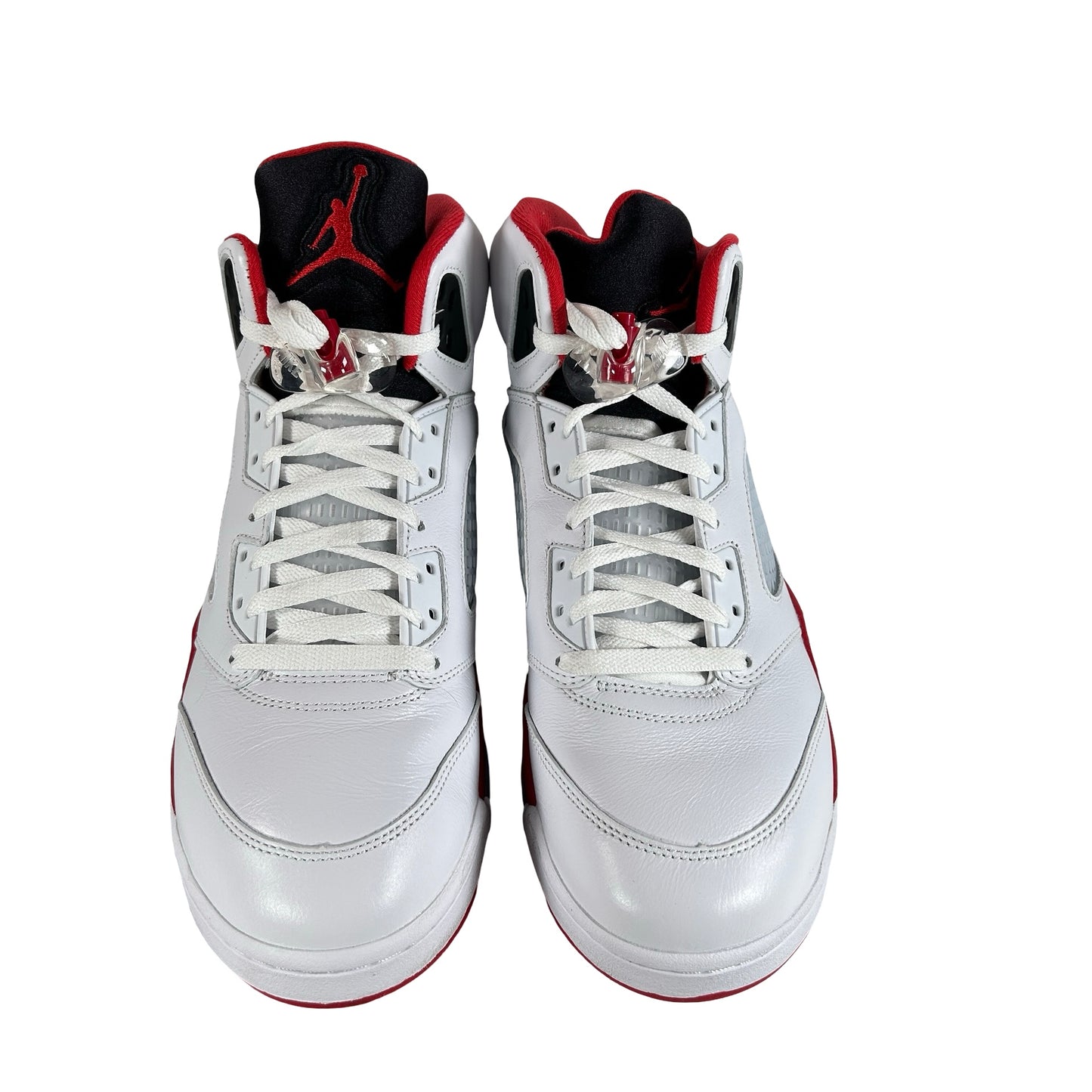 HQ7978 101 Jordan 5 Retro Fire Red Black Tongue (2025) [USED] - 12 M (Used)
