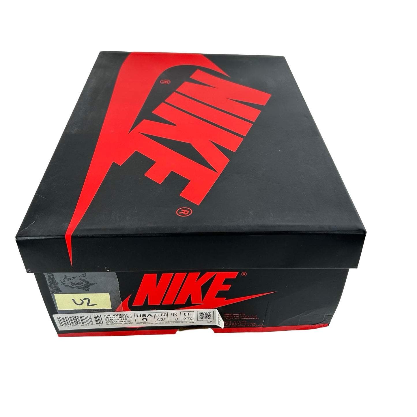 555088 126 Jordan 1 Retro High Smoke Grey [USED] - 9 M (Used2)