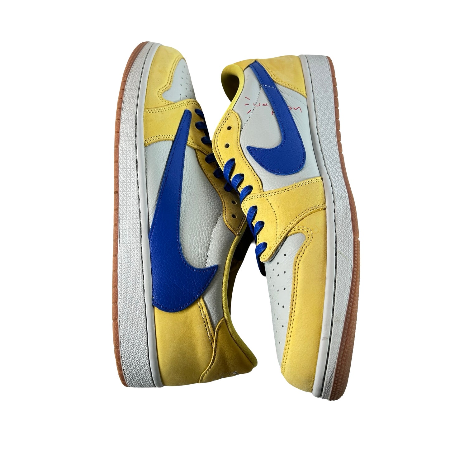 DZ4137 700 Jordan 1 Retro Low OG SP Travis Scott Canary (Women's) [USED] - 16.5 W (Used)