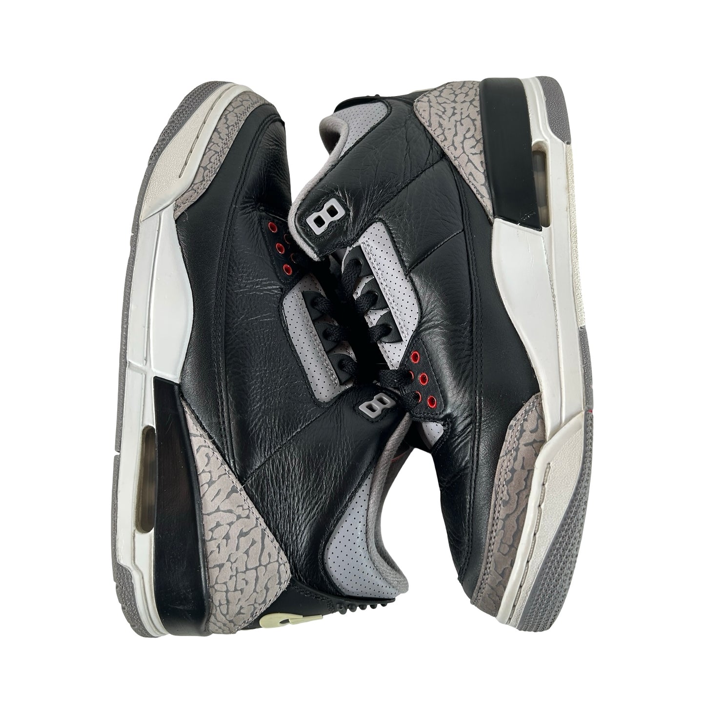 DN3707 010 Jordan 3 Retro Black Cement Reimagined (2024) [USED] - 9 M (Used4) (No Box4)
