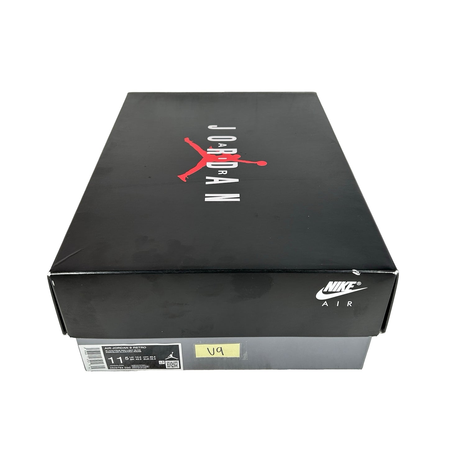 HV4794 030 Air Jordan 9 Retro Olive (2024) [USED] - 11.5 M (Used9)