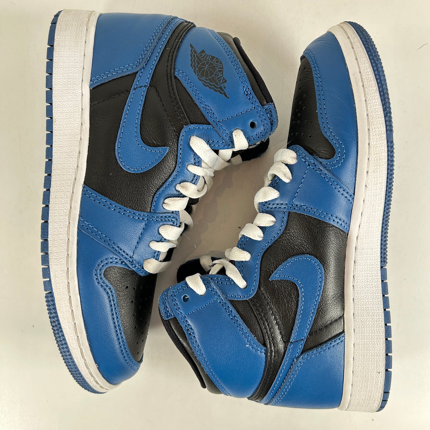 575441 404 Jordan 1 Retro High OG Dark Marina Blue (GS) [USED] - 4 Y (Used) (No Box)