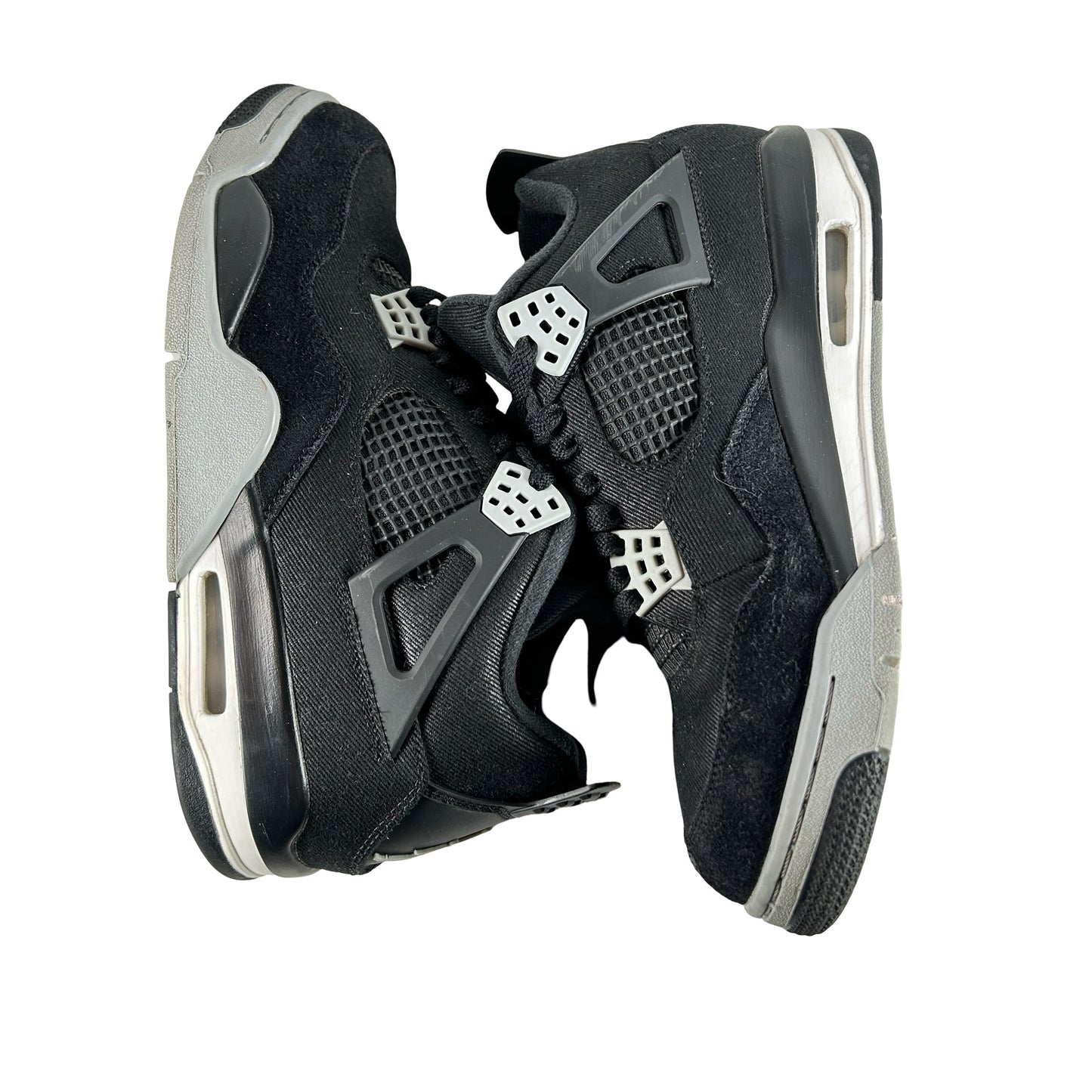 DH7138 006 Jordan 4 Retro SE Black Canvas [USED] - 9.5 M (Used4)