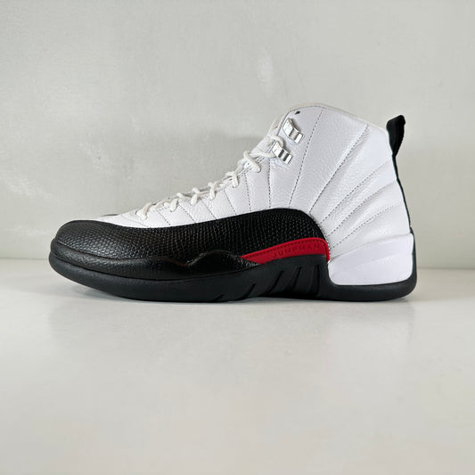 CT8013 162 Air Jordan 12 Red Taxi [USED] -10 M (Used)