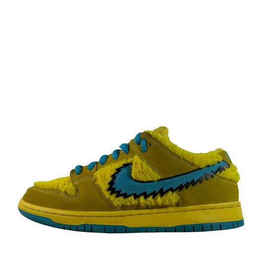 CJ5378 700 Nike SB Dunk Low Grateful Dead Yellow [USED] - 8 M (Used2) (Replace Box2)