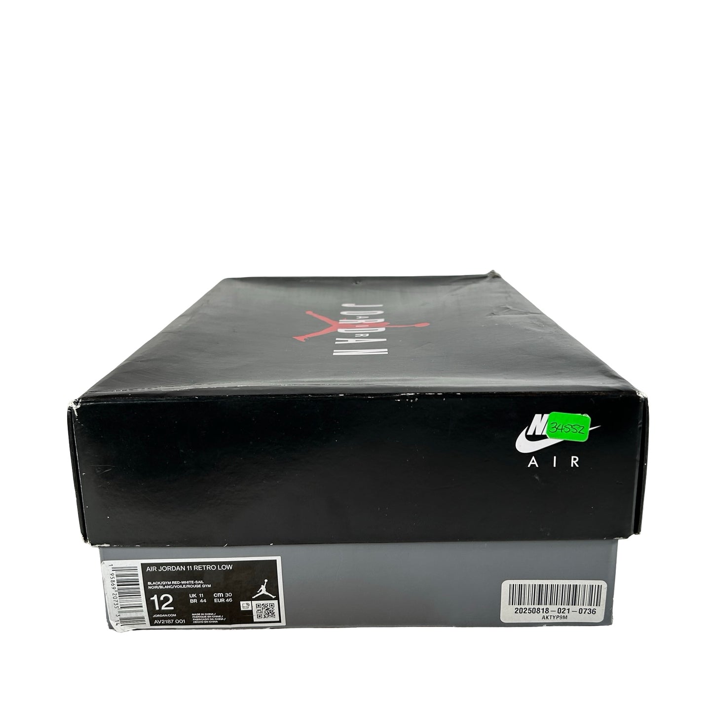 AV2187 001 Jordan 11 Retro Low 72-10 [USED] - 12 M (Used)