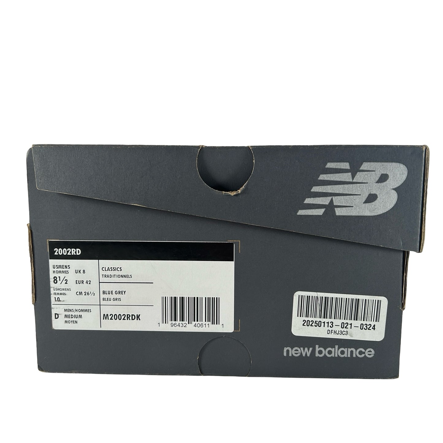 M2002RDK New Balance 2002R Protection Pack Navy Grey [USED] - 8.5 M (Used)