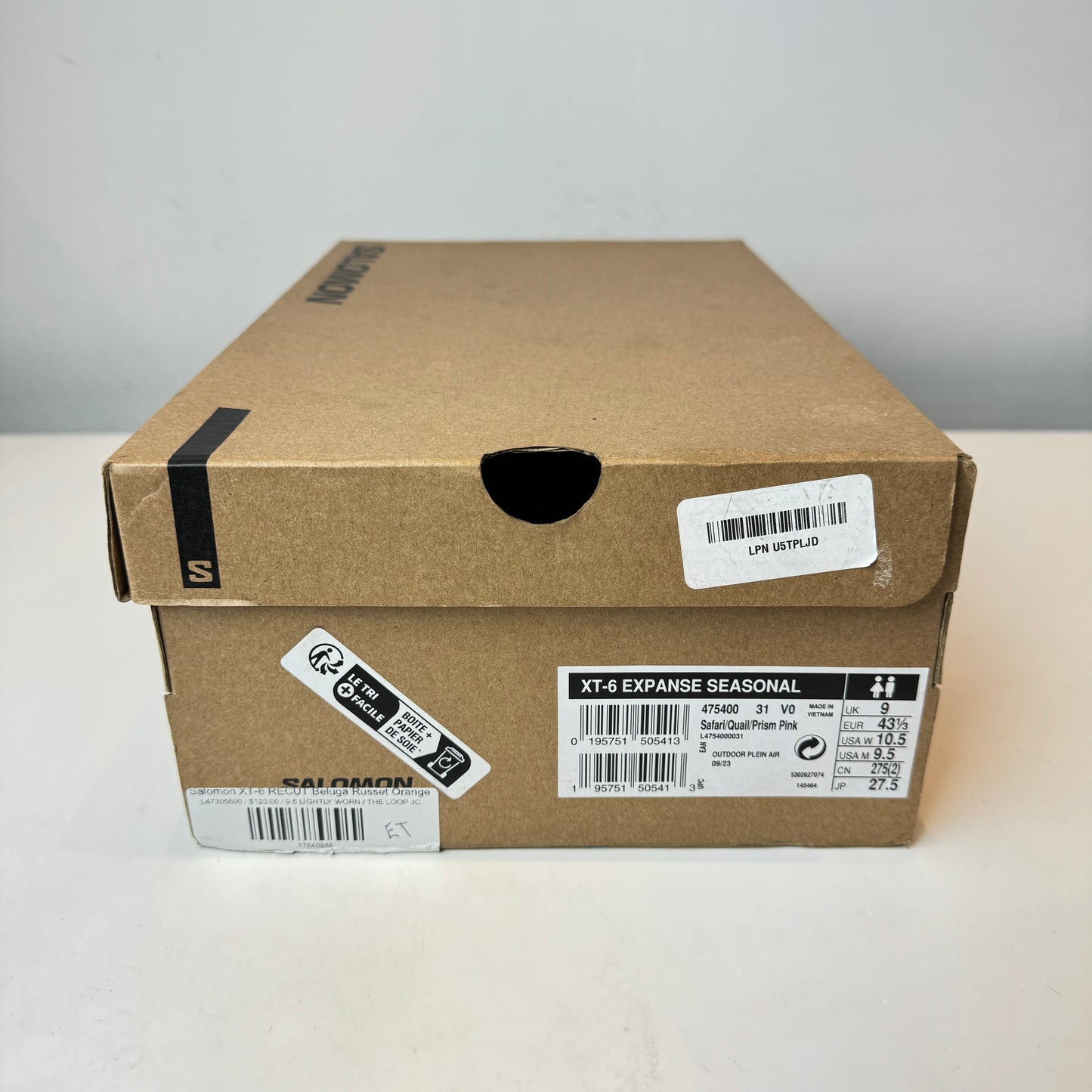 475400 31 V0 Salomon XT-6 [USED] - 9.5 M (Used)