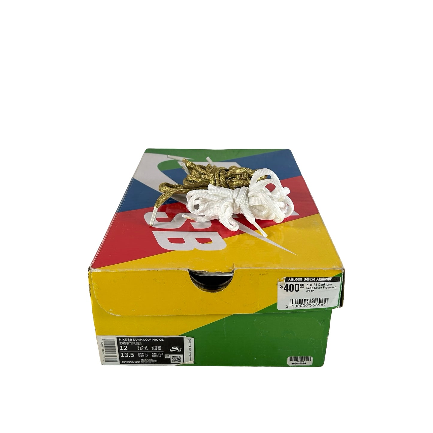 DC9936 100 Nike SB Dunk Low Sean Cliver [USED] - 12 M (Used)