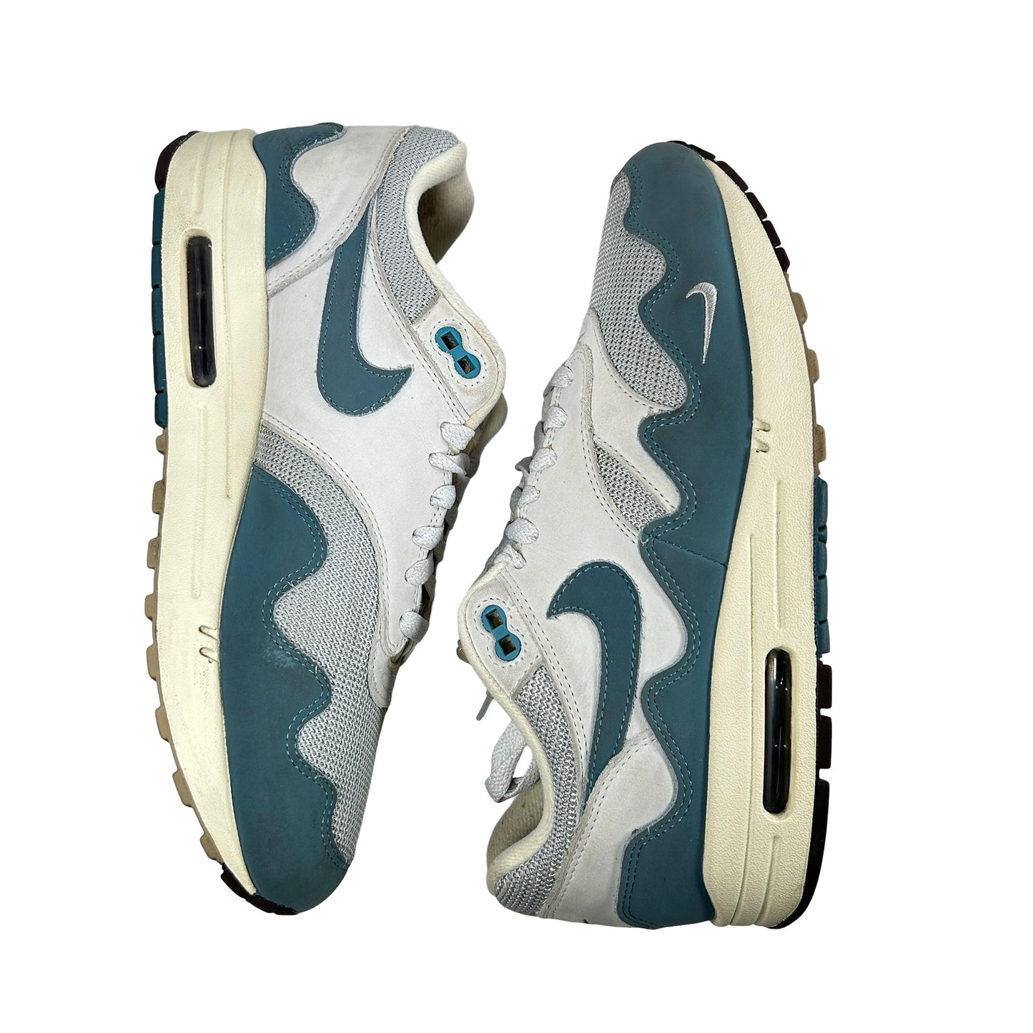DH1348 004 Nike Air Max 1 Patta Waves Noise Aqua (without Bracelet) [USED] - 8.5 M (Used)