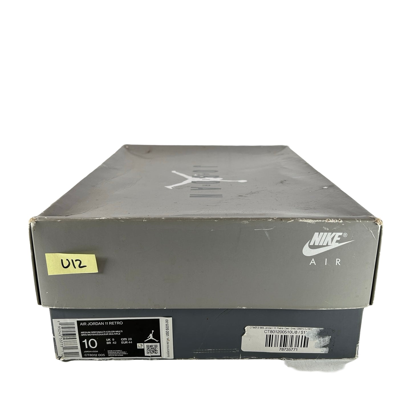 CT8012 005 Jordan 11 Retro Cool Grey (2021) [USED] - 10 M (Used12)