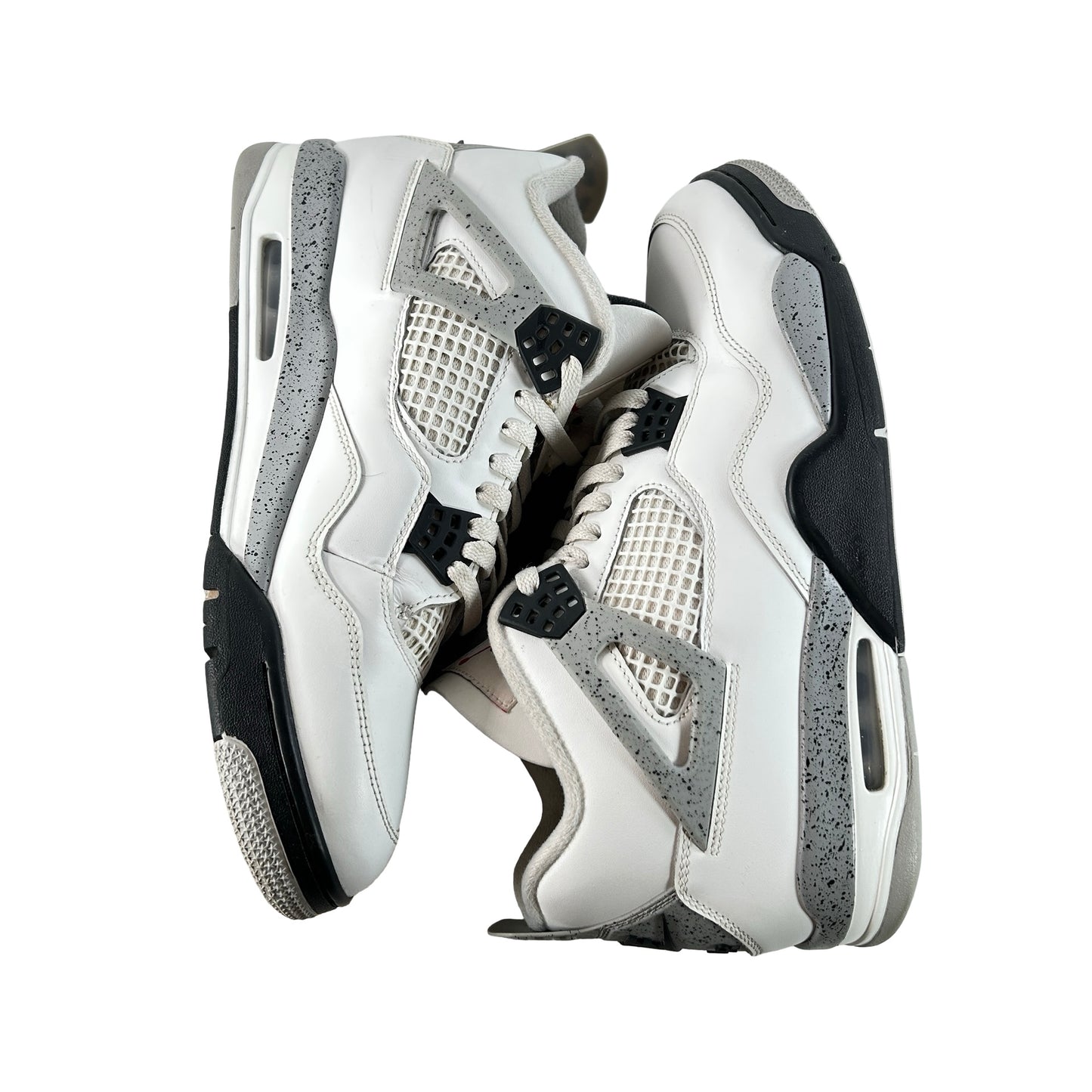 FV5029 100 Jordan 4 Retro White Cement (2025) [USED] - 12 M (Used2) (No Box2)