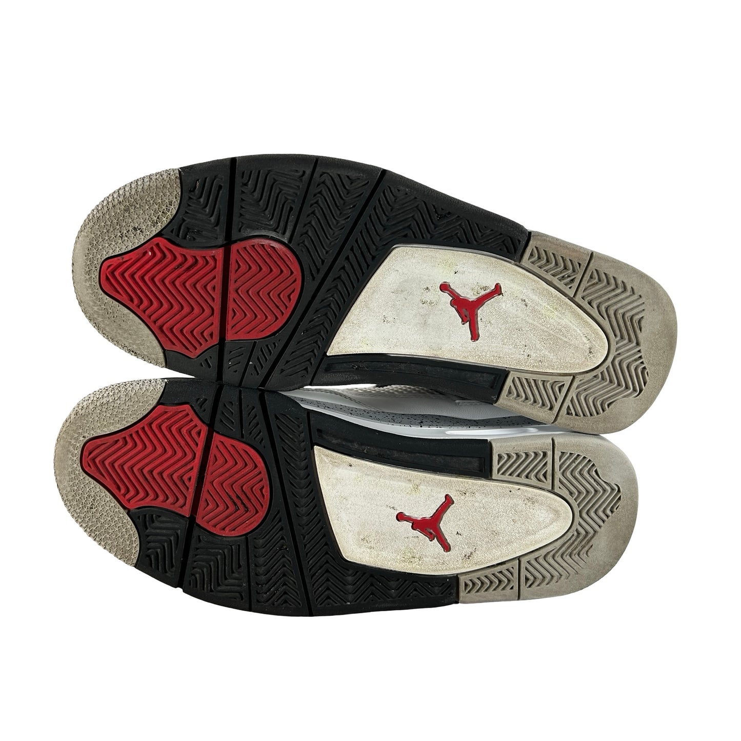 IB4171 100 Jordan 4 Retro White Cement (2025) (GS) [USED] - 7 Y (Used7)