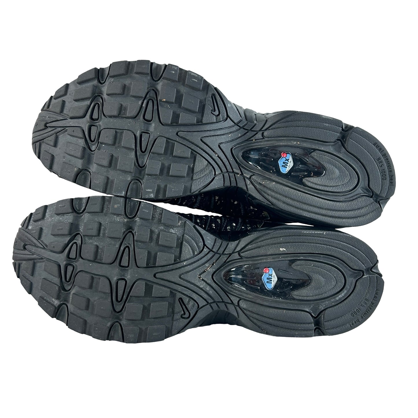 AT3854 001 Nike Air Max Tailwind 4 Supreme Black SAMPLE [USED] - 9 M (Used)