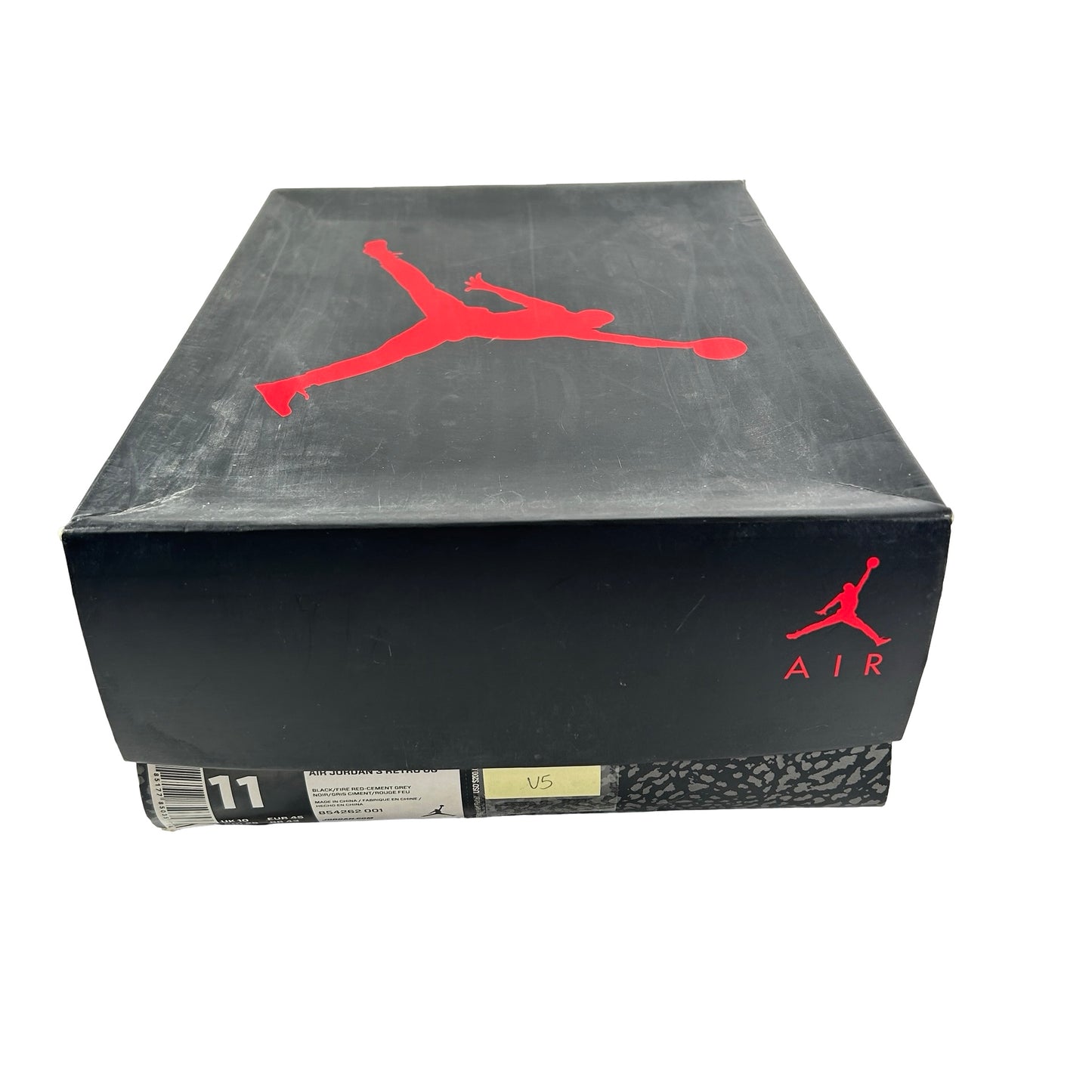 854262 001 Jordan 3 Black Cement 2018 [USED] - 11 M (Used5)