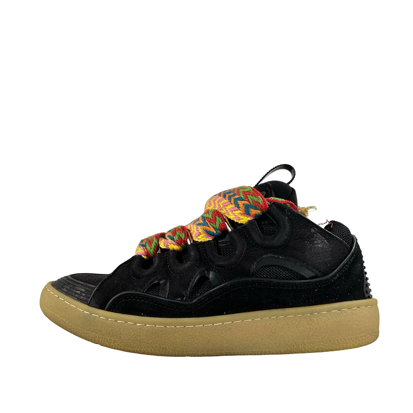 FM SKRK11 DRAG A2010 Lanvin Leather Curb Black [USED] - EU 37 (Used) (Replace Box)