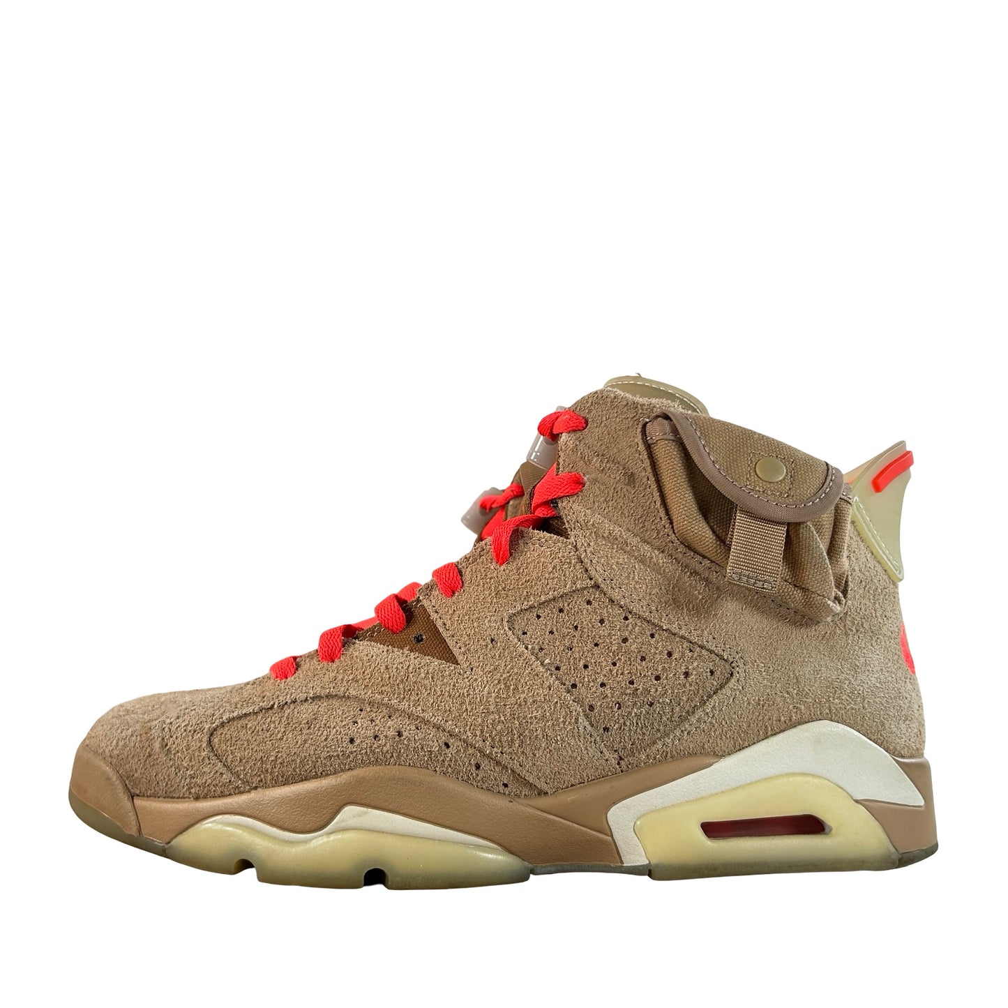 DH0690 200 Jordan 6 Retro Travis Scott British Khaki [USED] - 8.5 M (Used8)