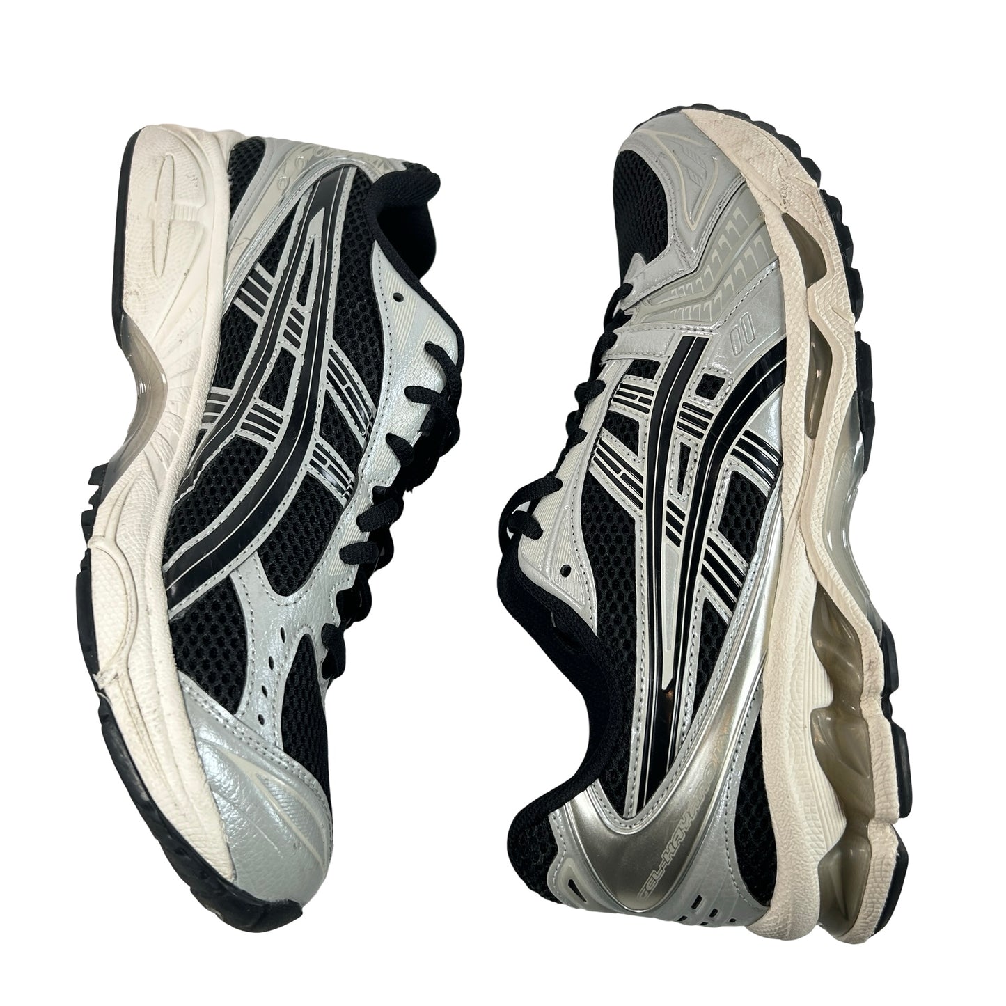 1201A019 005 ASICS Gel-Kayano 14 Black Seal Grey [USED] - 10 M (Used) (No Box)